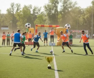 Программы тимбилдинга на основе футбола: готовые сценарии для компаний